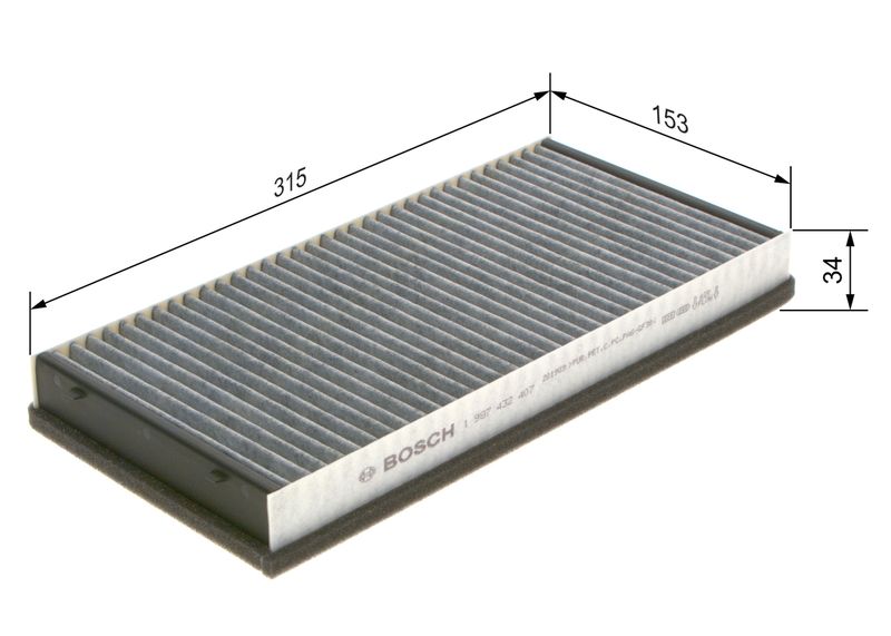 Filter, cabin air -