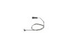 Warning Contact, brake pad wear -