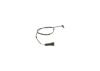 Warning Contact, brake pad wear -
