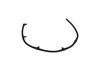Hose, fuel overflow -