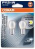 Bulb, direction indicator PY21W BAU15s Diadem Chrome 2tk