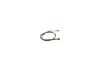 Warning Contact, brake pad wear -