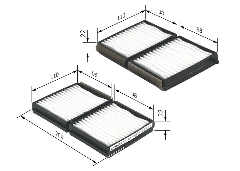 Filter, cabin air -