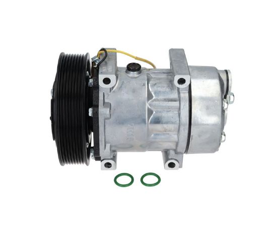 Compressor, air conditioning -