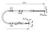 Cable Pull, parking brake -