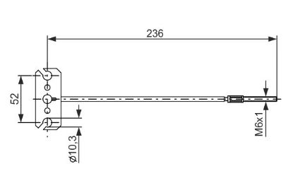 Cable Pull, parking brake -