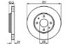 Brake Disc VOLVO - 3081802, MITSUBISHI - M818027