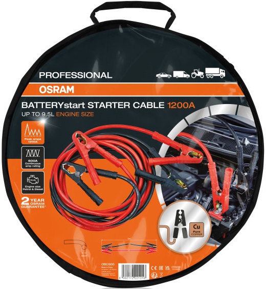 Jumper Cables Professional 5m 50mm2 1200A