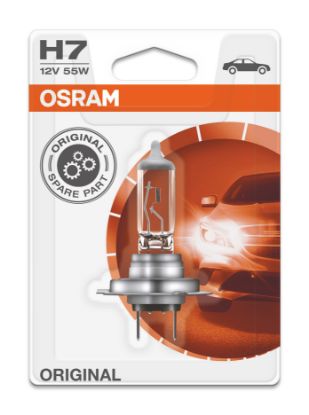 Bulb, spotlight H7 55 W blister