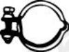 Clamping Piece, exhaust system -