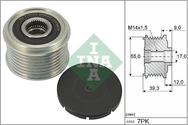 Alternator Freewheel Clutch -