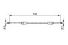 Cable Pull, parking brake -