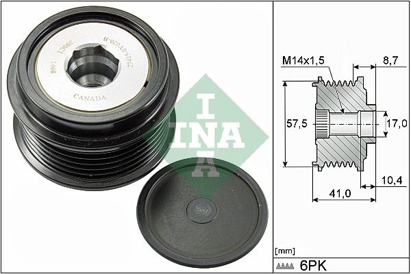 Alternator Freewheel Clutch -
