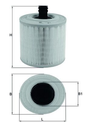 Air Filter GENERAL MOTORS - 13367308