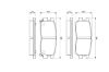 Brake Pad Set, disc brake -