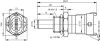 Sensor, coolant temperature 77362294 FIAT