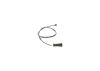 Warning Contact, brake pad wear -