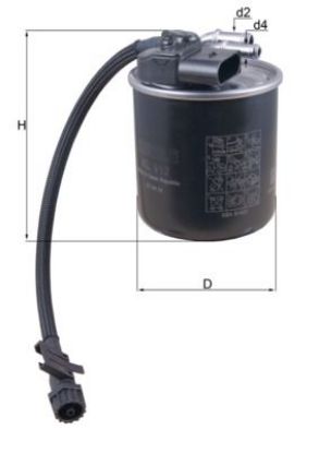 Fuel Filter Mercedes - Benz