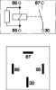 Relay, klaxon/horn MERCEDES-BENZ - 002 542 87 19