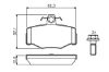 Brake Pad Set, disc brake NISSAN - 44060-BM425