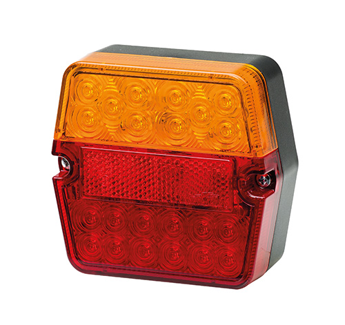 Tail Light Assembly komb. tagatuli, LED, 101x95mm, 9-36V