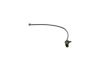 Warning Contact, brake pad wear -
