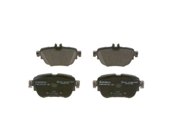 Brake Pad Set, disc brake MERCEDES-BENZ - 000 420 97 00
