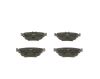Brake Pad Set, disc brake MERCEDES-BENZ - 000 420 97 00