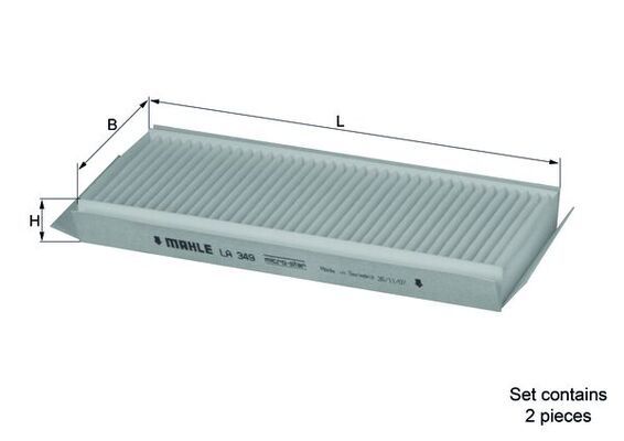 Filter, cabin air TERRACAN (HP)