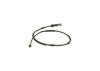 Warning Contact, brake pad wear -