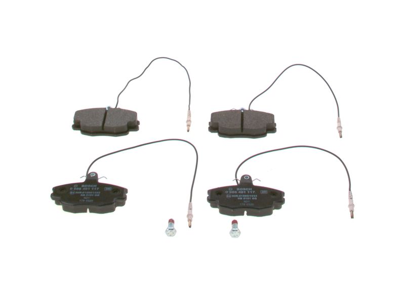 Brake Pad Set, disc brake - Brake Pad Set, disc brake -