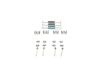Accessory Kit, parking brake shoes -