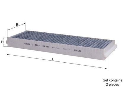 Filter, cabin air VAG - 4F0 819 439A