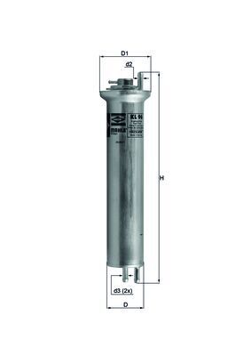 Fuel Filter BMW 5 (E39), X5 (E53)