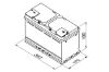 Starter Battery 110Ah 920A 393*175*190 - +