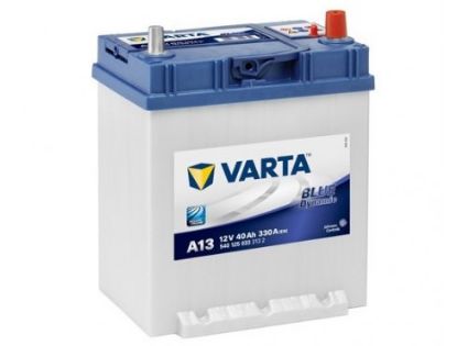 Starter Battery 40Ah 330A 187*140*227 - + BLUE dynamic (Japan)
