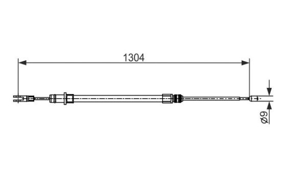 Cable Pull, parking brake -