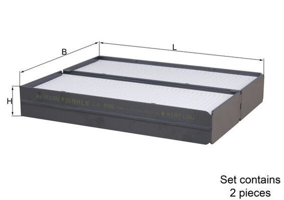 Filter, cabin air Hyundai Filter, cabin air Hyundai