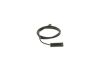 Warning Contact, brake pad wear -