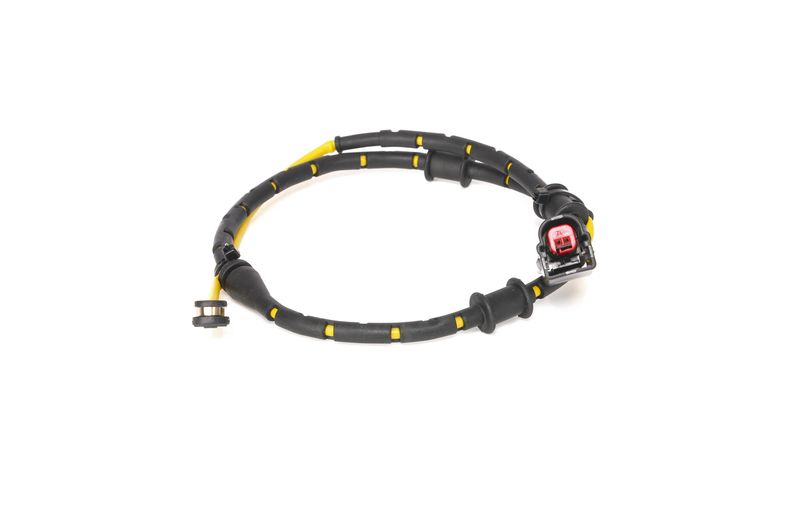 Warning Contact, brake pad wear -