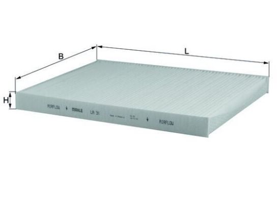 Filter, cabin air VAG - 1H0 819 644B
