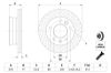 Brake Disc MERCEDES-BENZ - 902 421 06 12