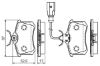 Brake Pad Set, disc brake -
