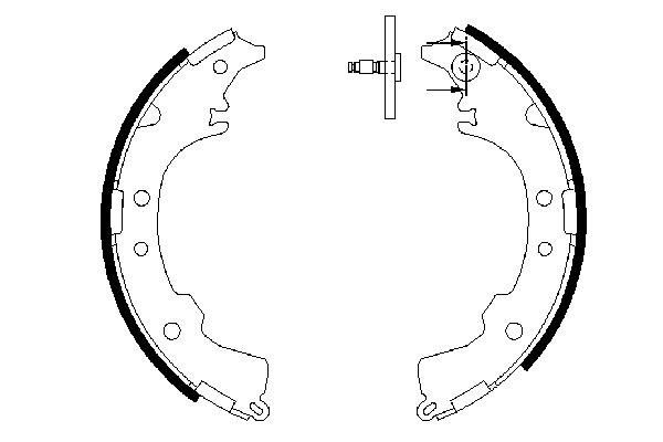 Brake Shoe Set -