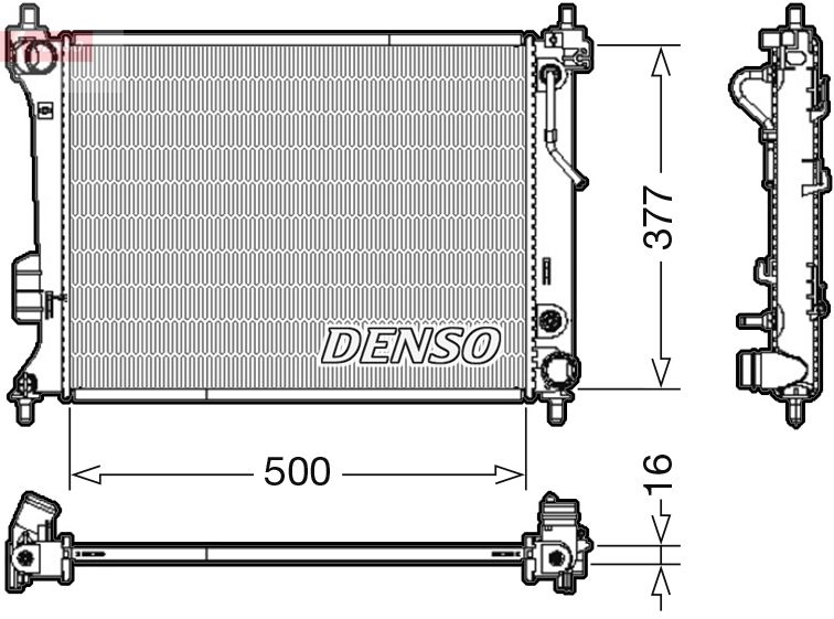 Radiator, engine cooling - Radiator, engine cooling -