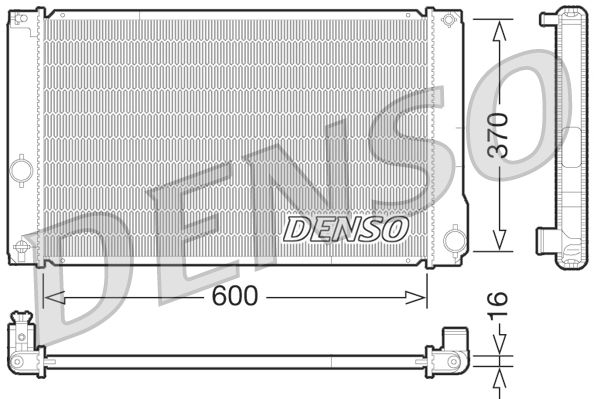 Radiator, engine cooling -