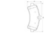 Brake Pad Set, disc brake SPRINTER 4,6-t Kast (906