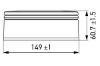 Strobe-type Beacon K-LED Rebelution F, 10-30V statsionaarne
