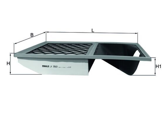 Air Filter IVECO - 5801317096