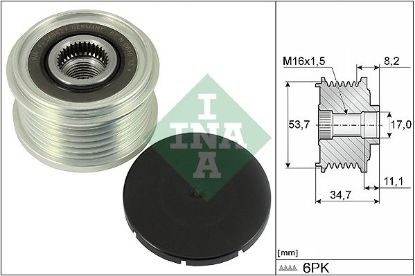 Alternator Freewheel Clutch -